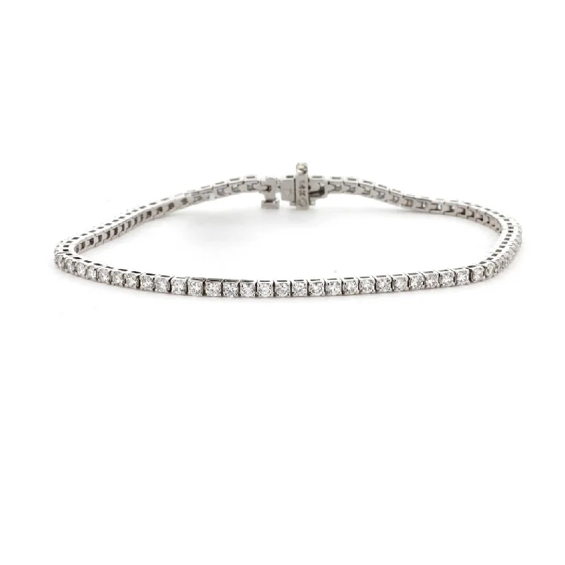 Designer Bracelets -2.05 ctw Diamond Tennis Bracelet