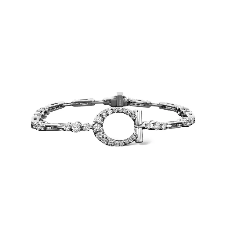 Oval Bracelets -Horse Bit Diamond Bracelet