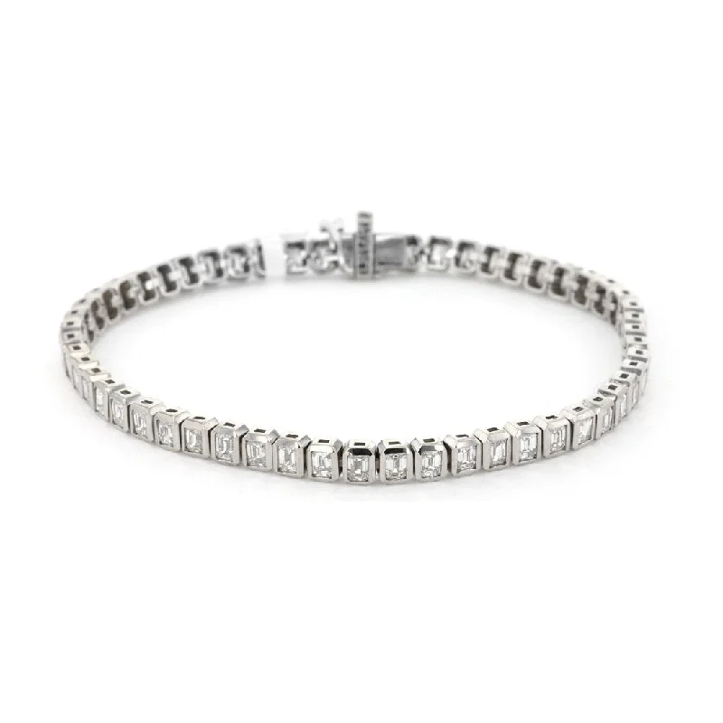 Unicorn Bracelets -4.80 ctw Diamond Tennis Bracelet