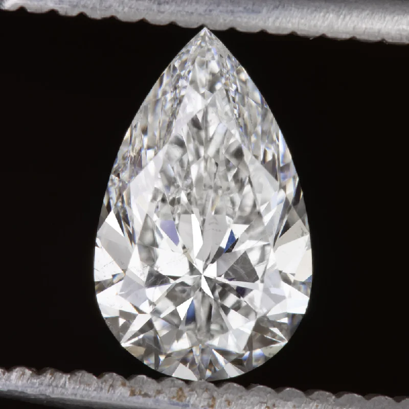 Ladies Engagement Rings Two Stone-1.21ct PEAR SHAPE DIAMOND GIA CERTIFIED G SI2 LOOSE NATURAL TEARDROP ENGAGEMENT