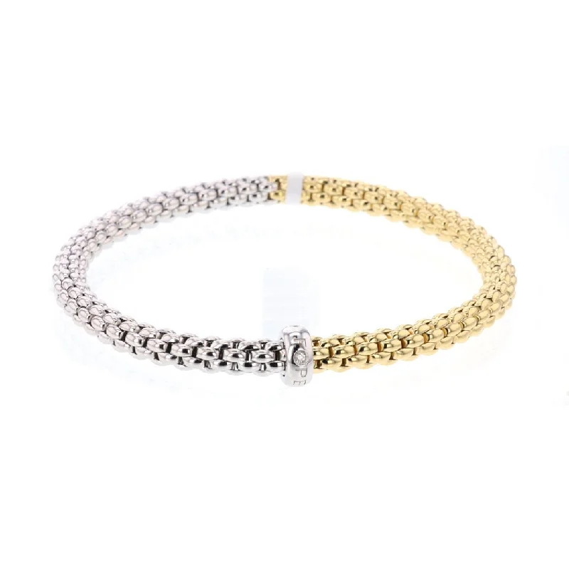 Ethnic Bracelets -0.01 ctw Diamond Flex Bracelet