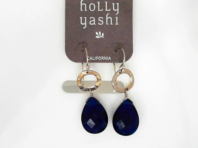 Ladies Earrings Dainty Style-ROYAL BLUE LUCINDA EARRINGS