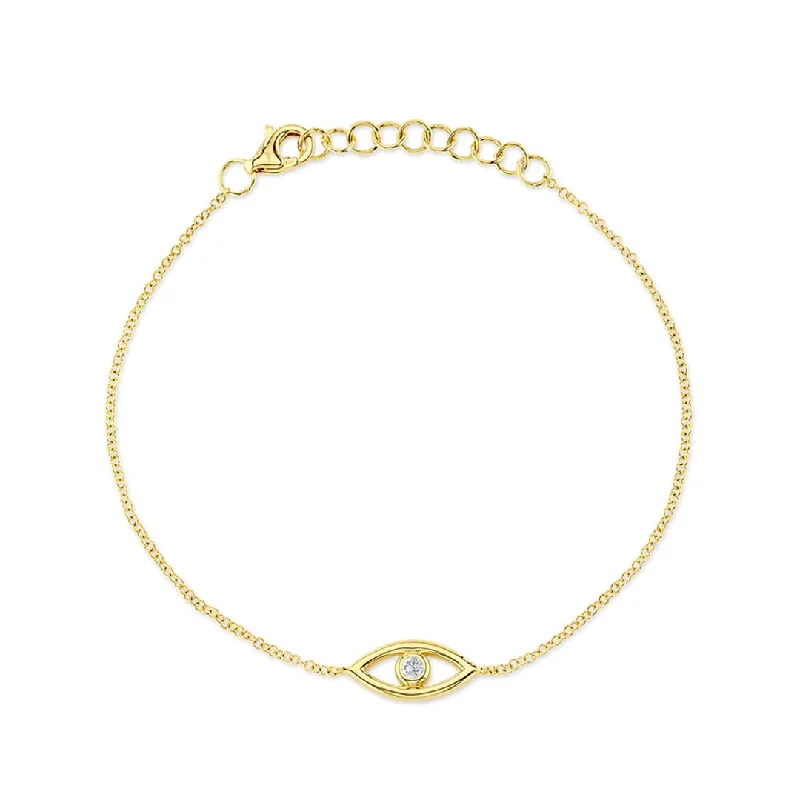 Balance Bracelets -0.04 ctw Diamond Eye Bracelet