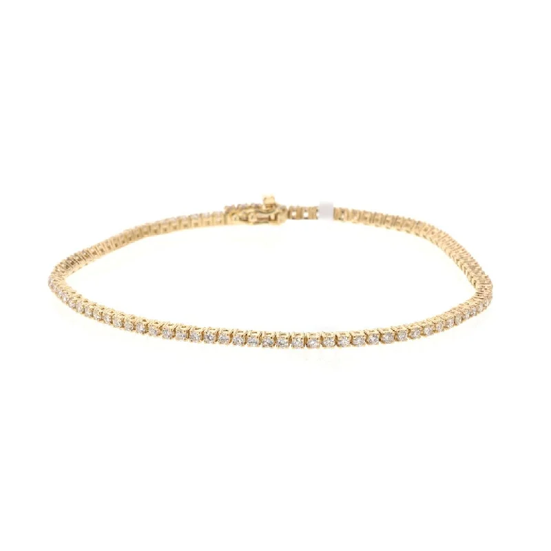 Healing Bracelets -1.34 ctw Diamond Tennis Bracelet