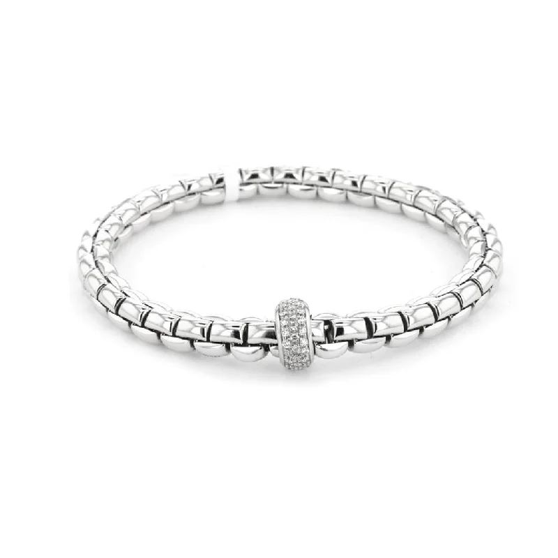 Quirky Bracelets -0.40 ctw Diamond Stretch Bracelet