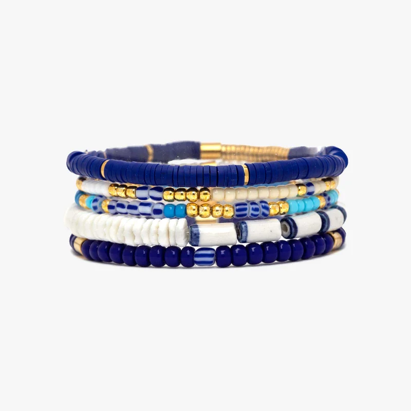 Infinity Bracelets -Surfrider Stretch Bracelet Set of 5