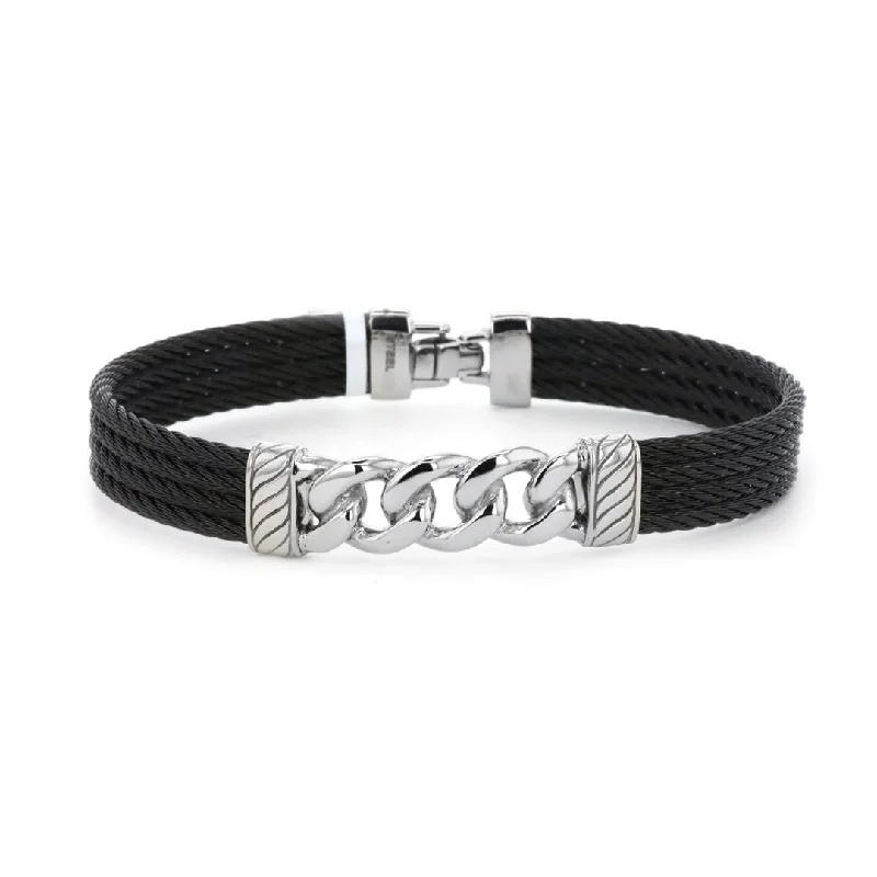 925 Silver Bracelets -Cable Bracelet | 10269289