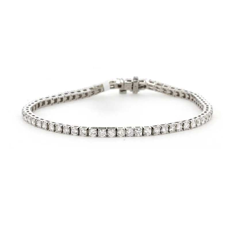 Boho Bracelets -4.05 ctw Diamond Tennis Bracelet