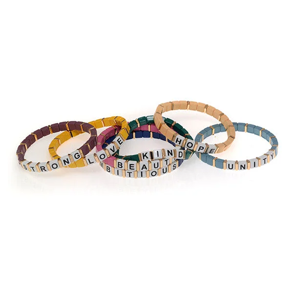 Twisted Bracelets -Enamel Bracelets