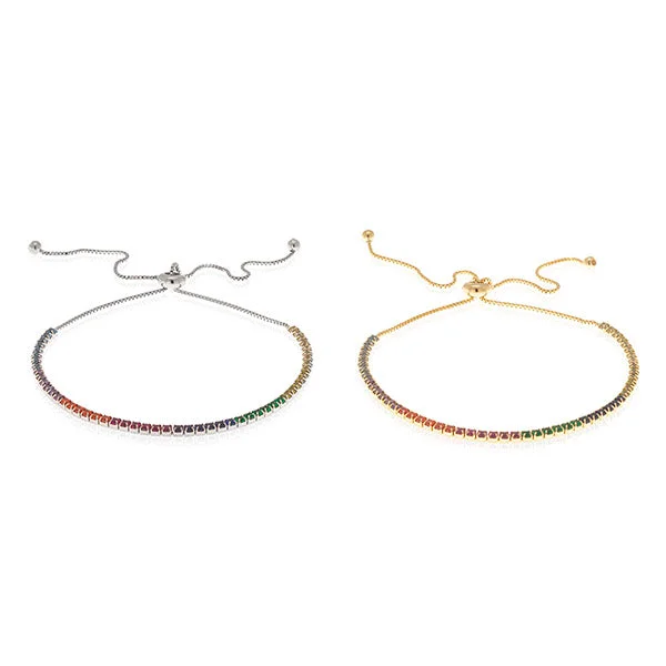 Elephant Bracelets -Rainbow Slider Bracelet