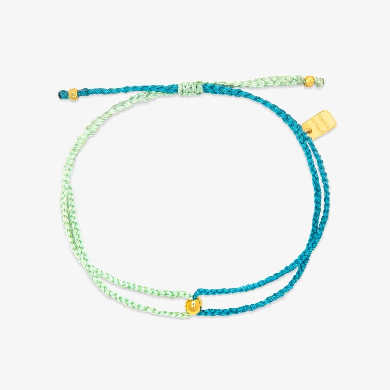 Subtle Bracelets -Blue Two-Tone Dainty Bracelet