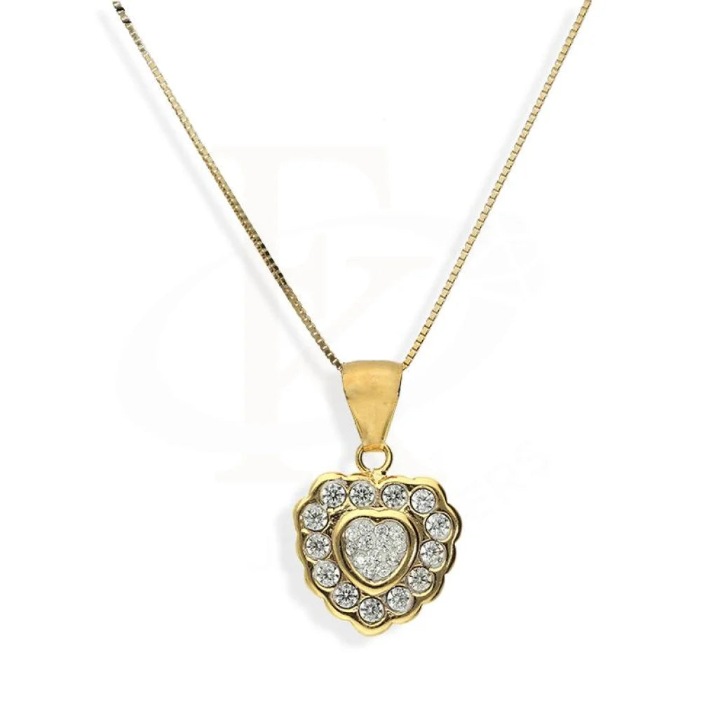 Empowerment Necklaces -Gold Necklace (Chain with Pendant) 18KT - FKJNKL18K2347