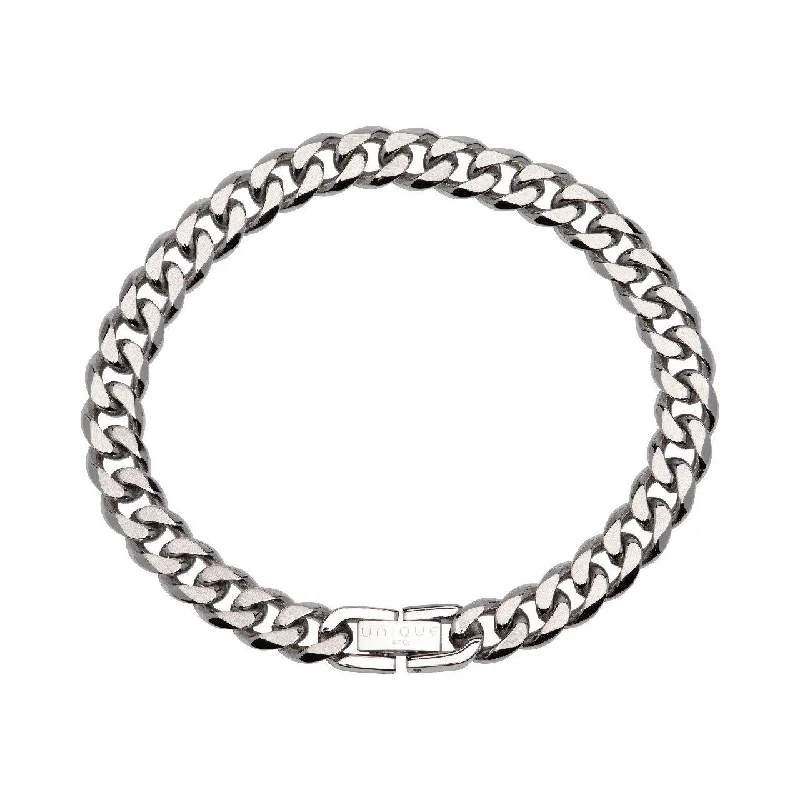 Serenity Bracelets -Unique & Co Stainless Steel Curb Chain Bracelet