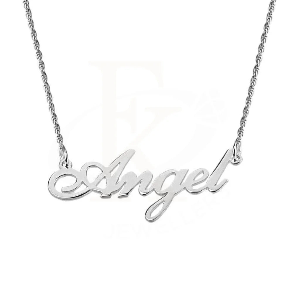 Beach Necklaces -Silver 925 Name Necklace - FKJNKL1915