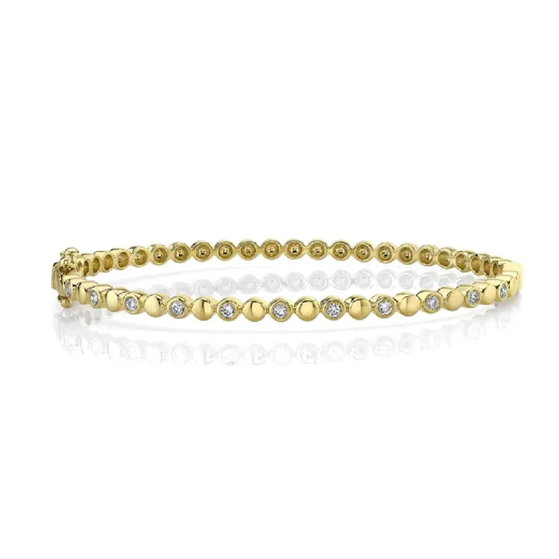 Courage Bracelets -0.29 ctw Diamond Bangle Bracelet