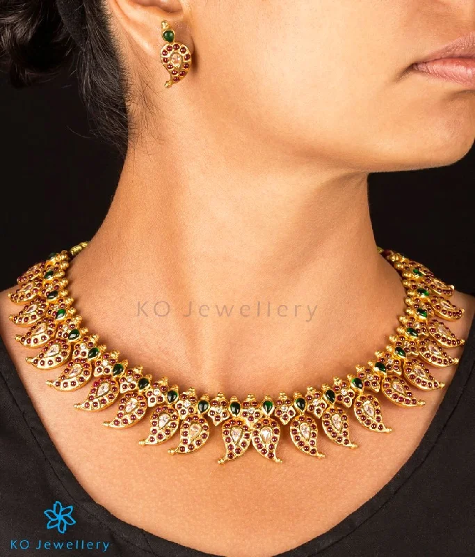 Heirloom Necklaces -The Aamra Silver Mangamalai Necklace