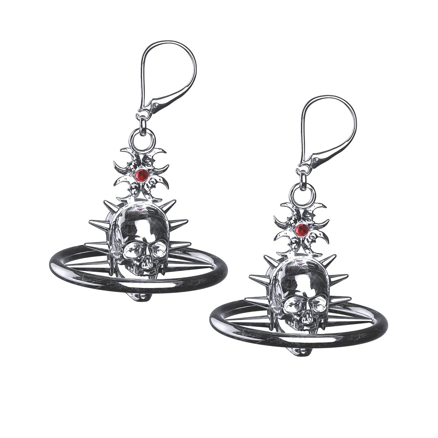 Ladies Earrings with Jeremejevite-ORBITUARY EARRINGS