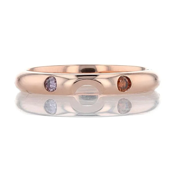 Ladies Rings with Celestite-Scooped Colored Diamond Ring