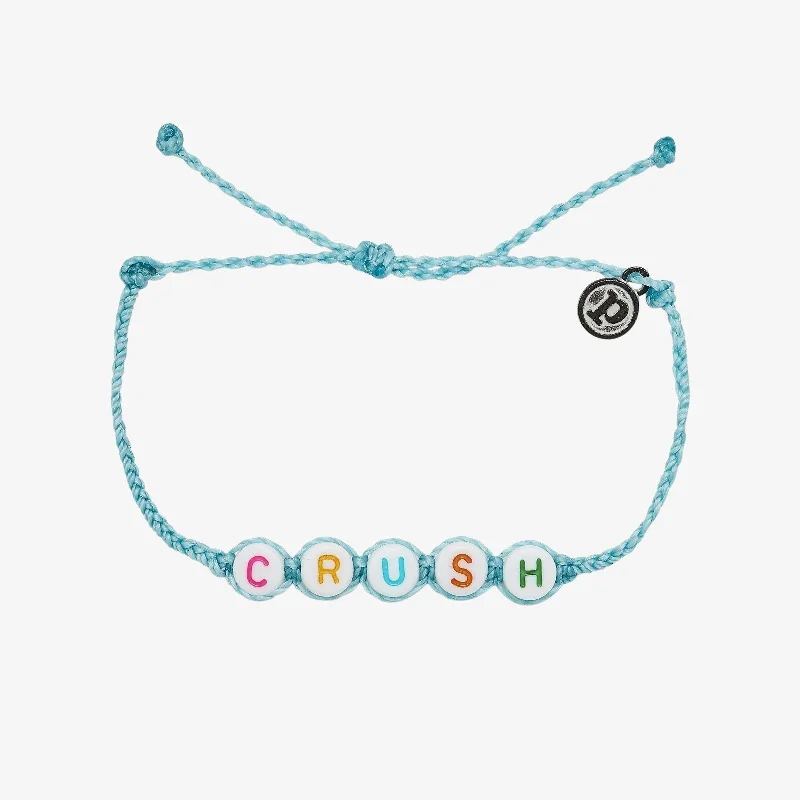 Painted Bracelets -Crush Word Bracelet