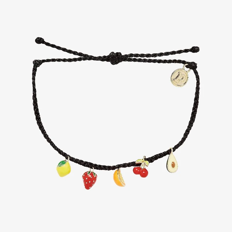 Onyx Bracelets -Fruit Charms Bracelet